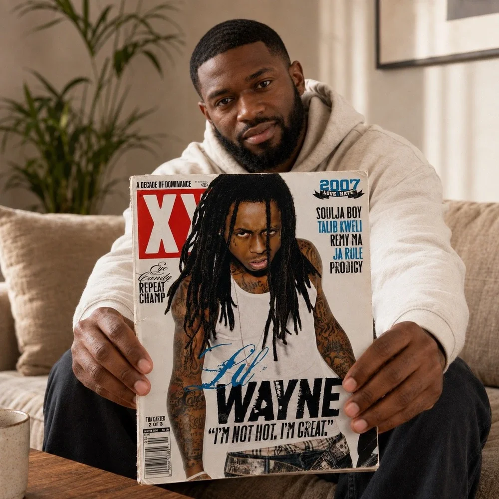 XXL Magazine Jan/Feb 2008 Lil Wayne Tha Carter Cover Soulja Boy Remy Ma Ja Rule